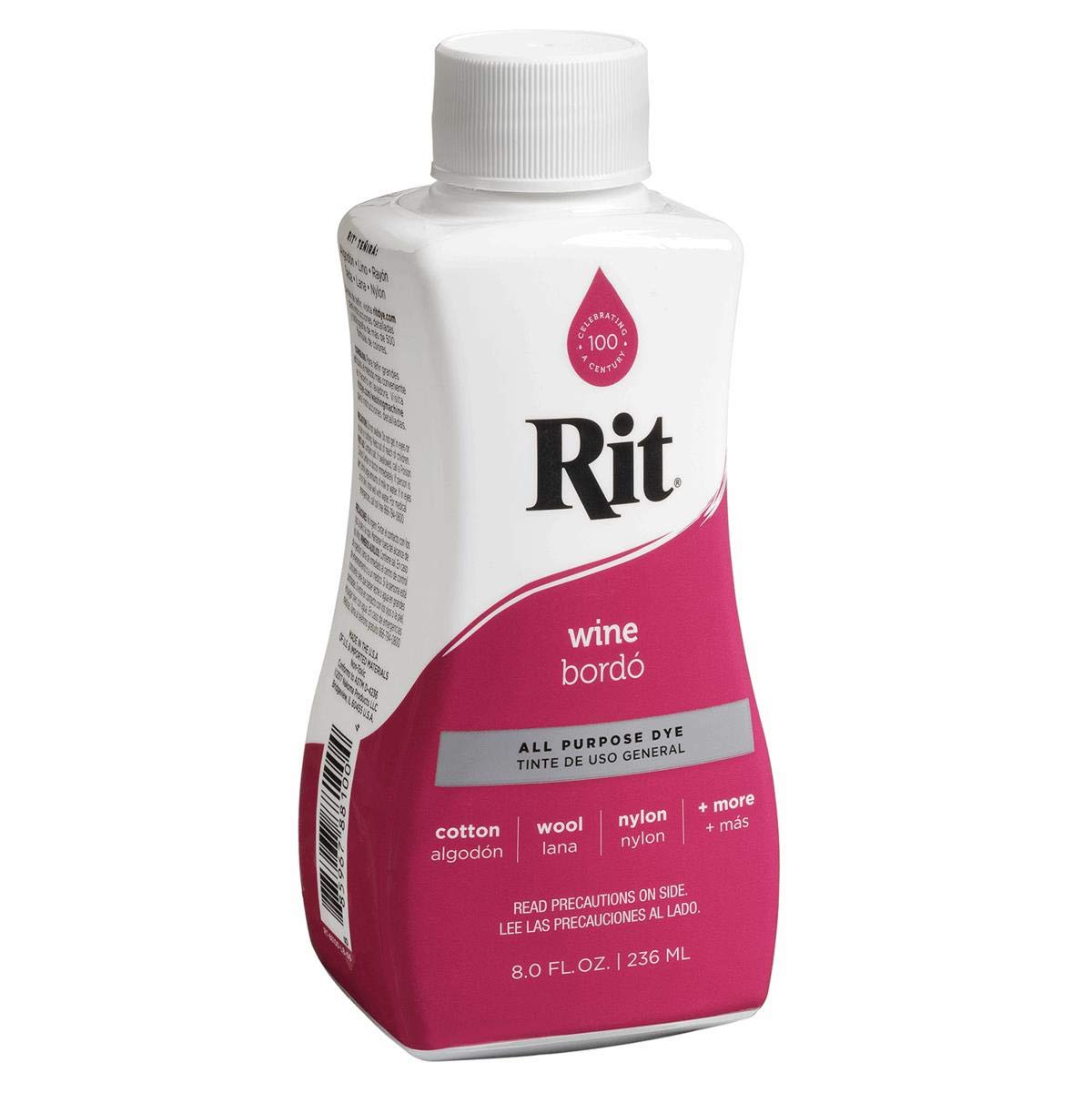 Rit Liquid Fabric Dye Wine 236ml