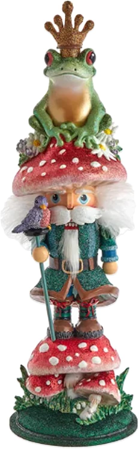 Nutcrackers - Kurt Adler 16.5-Inch Hollywood Frog Prince Nutcracker