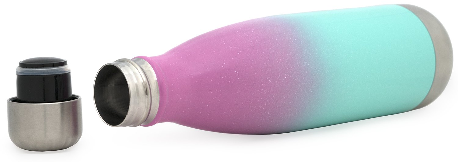 Simple Modern Wavy Water Bottle - Vacuum Insulated Double-walled 18/8 Stainless Steel Hydro Swell Flask
