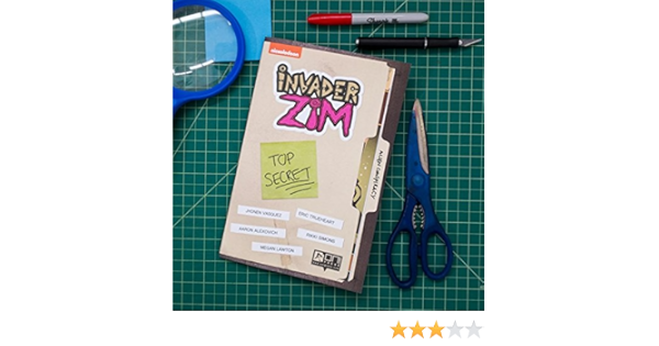 Invader Zim 0 Sdcc 15 Exclusive Top Secret File Folder Variant Megan Lawton ron Alexovich Rikki Simons Jhonen Vasquez ron Alexovich Eric Trueheart Rikki Simons Amazon Com Books