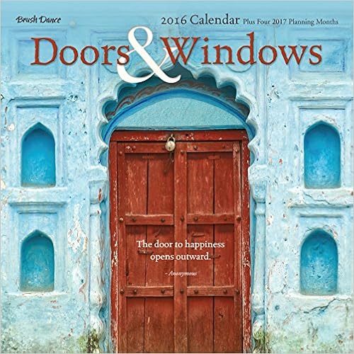 2016 Doors & Windows Wall Calendar 2016 Doors & Windows Wall Calendar