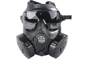 SupMusk Airsoft Protective Gas Mask Full Face Dummy Game Mask Skull for Outdoor Sport CS Cosplay Halloween Masquerade Costume