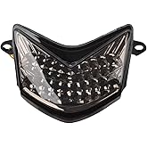 iTobest LED Tail Brake Turn Signal Light,Black,For ZX-10R,ZX-6R,Z750 2006 | Compatible with Kawasaki NINJA ZX-10R ZX1000 2006 2007 ZX-6R ZX6RR Z750