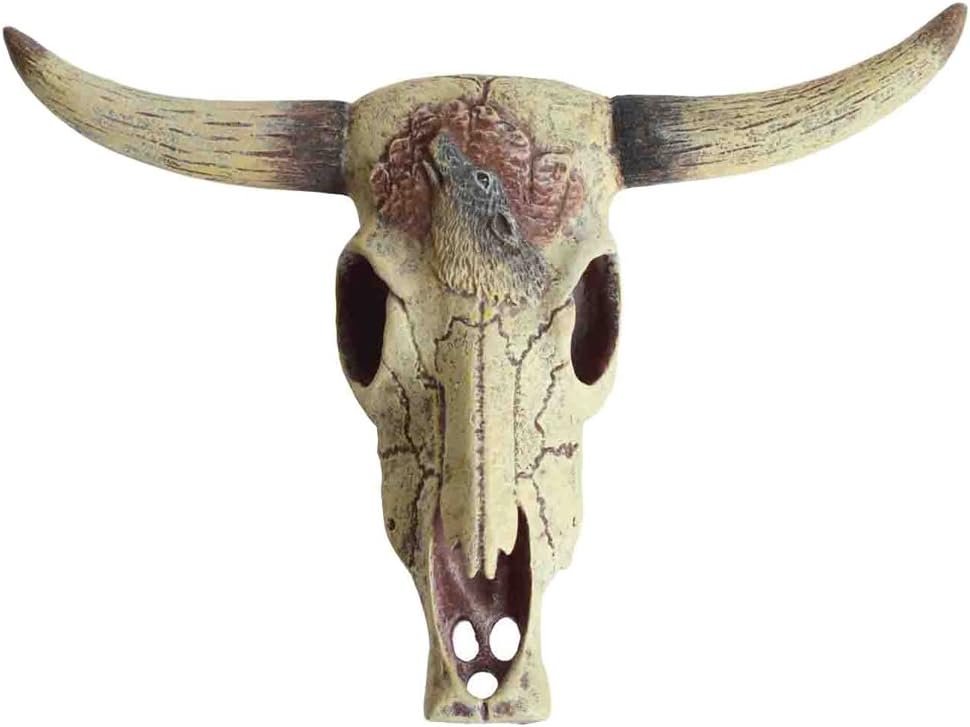 Pet Ting Ram Skull Aquatic Ornament - Aquarium Decoration - Vivarium Decoration