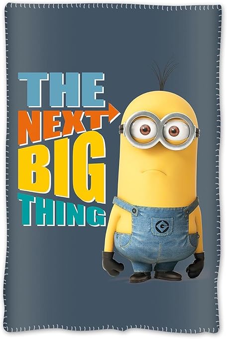 Amazon Com Despicable Me Fleece Blanket Minions The Next Big Thing Kitchen Dining