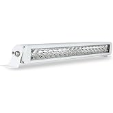 Waterproof Led Boat Light Bar, BIGLIONX 22 inch Spot&Flood Combo White 200W 22000LM Deck Dock Yacht Marine Headlights Spotlig