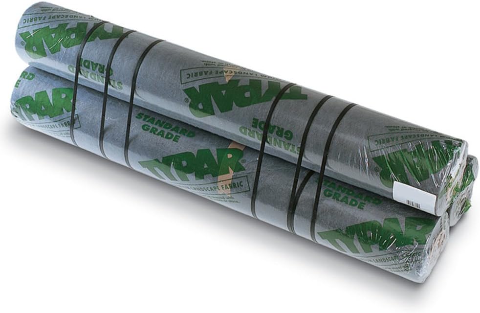 Fiberweb/typar Typar Landscape Fabric, Black, 48 x 300