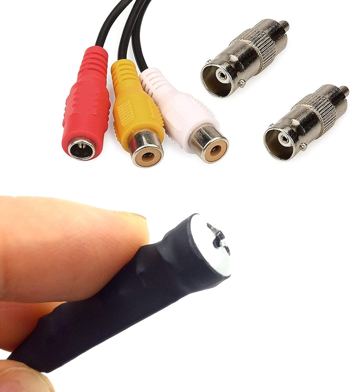 CNDST Cctv Hd Mini Spy Pinhole Security Camera 90degree 1000tvl Pipe Snake Hidden Mini Cctv Surveillance Camera Mini Aanalog Screw Camera