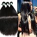 Msbeauty Brazilian Remy Silky Straight Hair weave 1 Bundles of 30 inch 100g Straight Virgin Human Hair Natural Color
