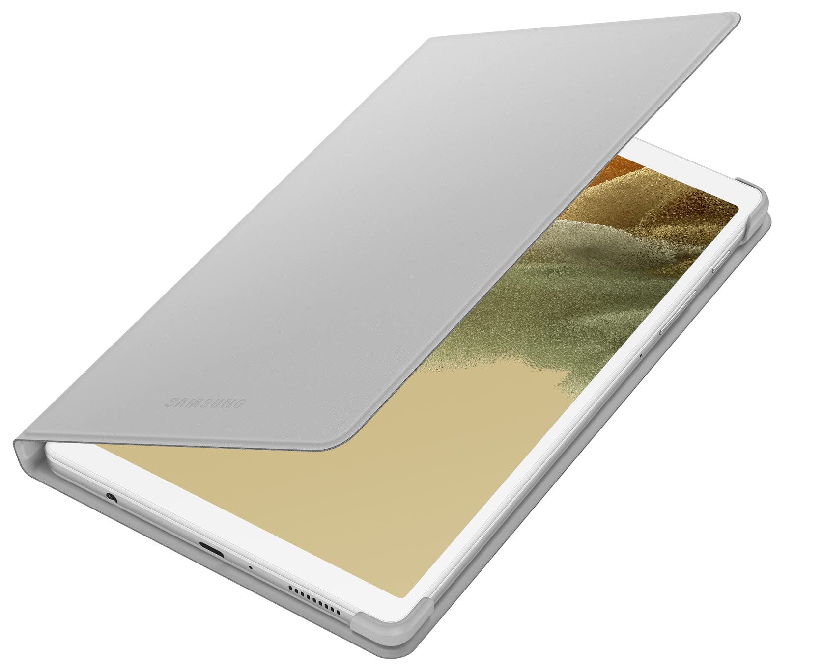 Samsung Galaxy Tab A7 Lite Book Cover - Original Case Tablet - Silver