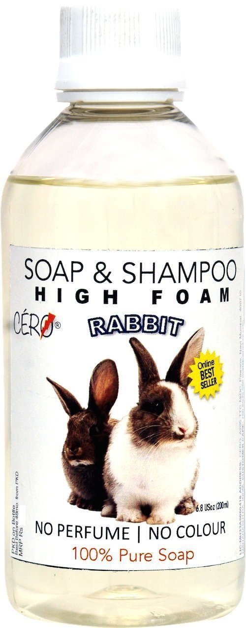 Buy CERO Rabbit High Foam Shampoo with No Perfume and Colour (200 ml