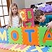 MOTA Alphabet ABC Mat - EVA Foam - Anti-Slip Foam Jigsaw Puzzle Floor Play Mat - 26 Tiles
