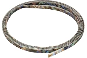 Musiclily Plastic Guitar Binding 1650 * 6 * 1.5mm,Abalone Shell