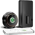 GeekTale Smart Deadbolt Lock, Fingerprint Deadbolt with App, Keyless Entry Door Lock, Fingerprint Door Lock, Deadbolt Smart Lock for Front Door, Auto Lock, Waterproof, Easy Installation