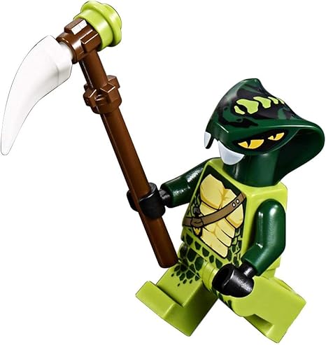 Amazon Com Lego Ninjago Legacy Minifigure Spitta Snake With Serpentine Dagger 70667 Toys Games