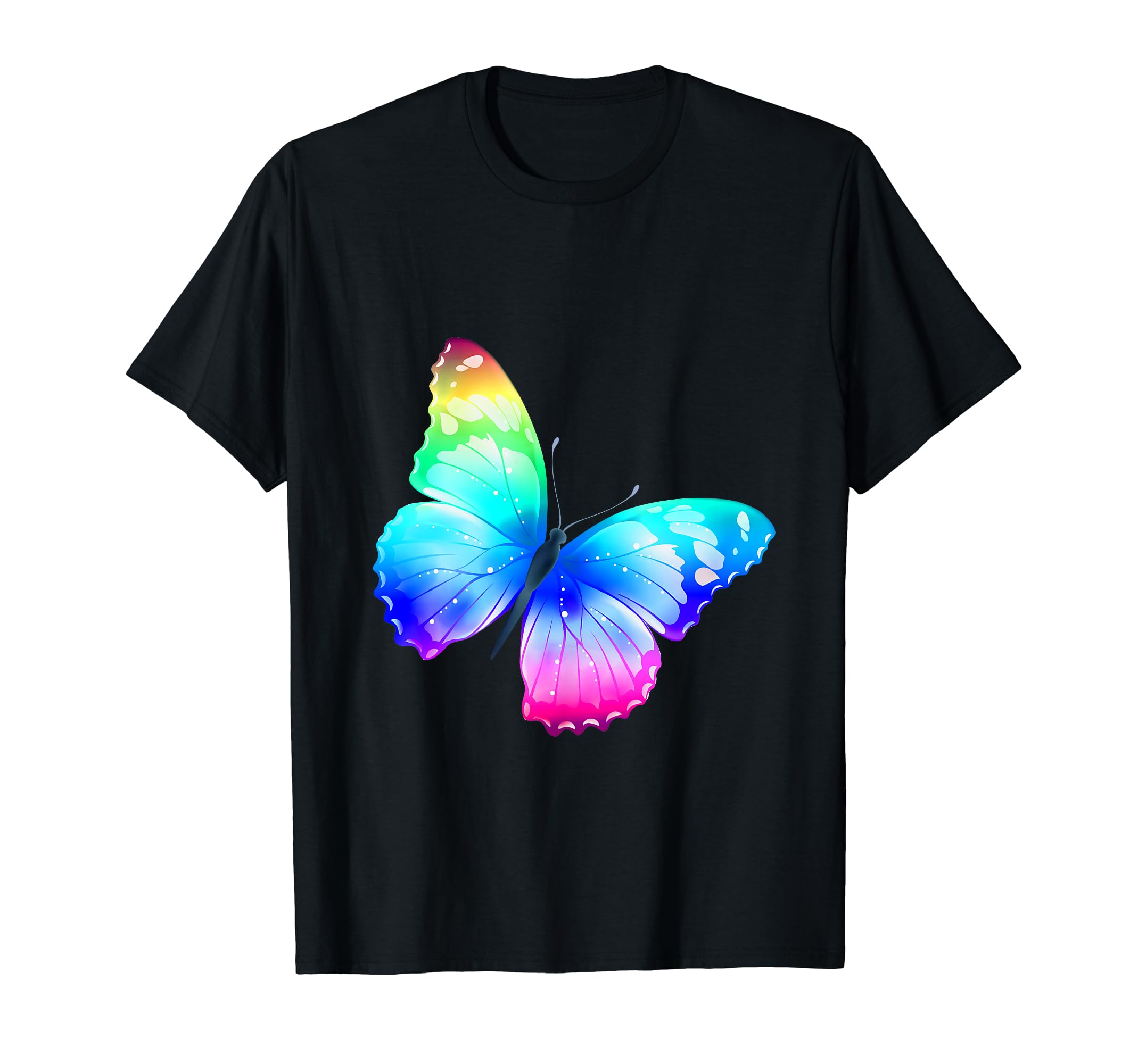 Monarch Butterfly Magic Rainbow Flutter of Butterflies T-Shirt
