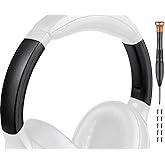 SOULWIT Headband Side Cover Slider for Sony WH-XB900N Wireless Noise Canceling Headphones, Replacement End Caps Repair Kit Accessories - Black