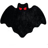 Halloween Bat Rug, 20*32 inch | Spider Design, Non-Rectangular Shape
