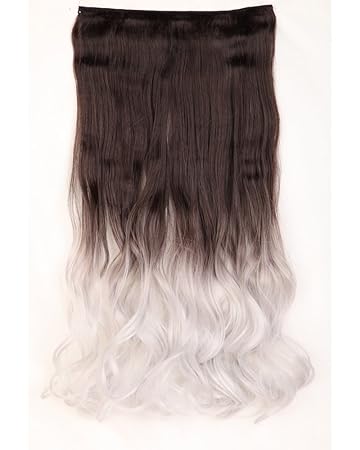 Amazon Com S Noilitedark Brown To Silver Grey Ombre Color 23