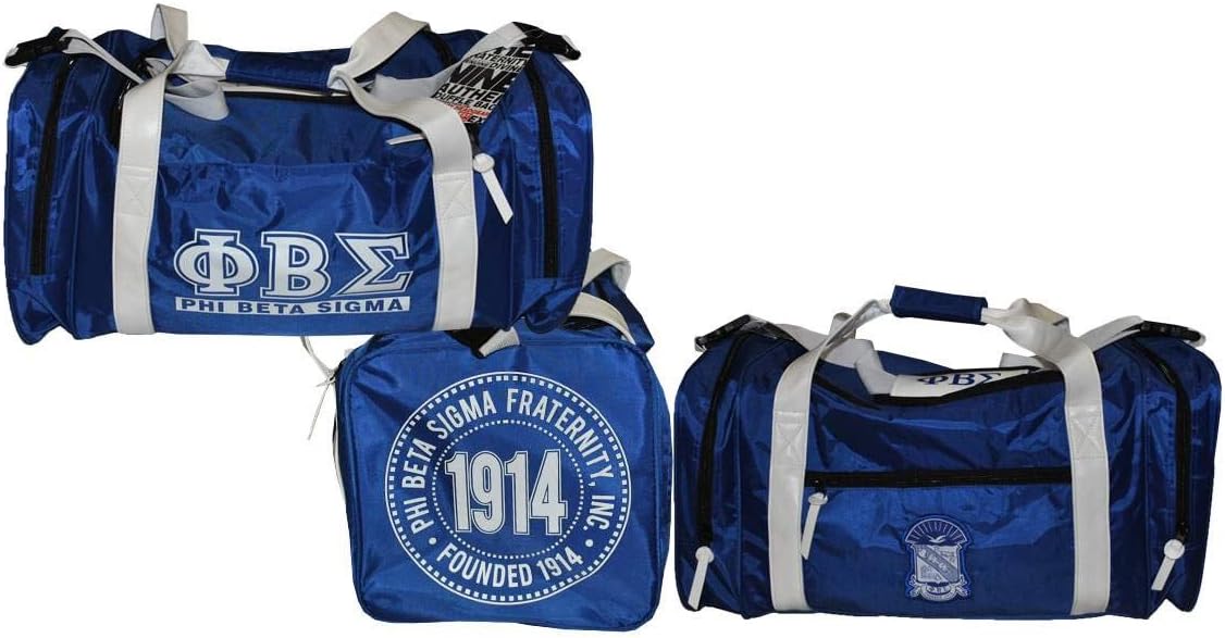 Phi Beta Sigma Duffle Bag Running Fraternity Gym Travel Sports Luggage bag Hiking Duffle bag
