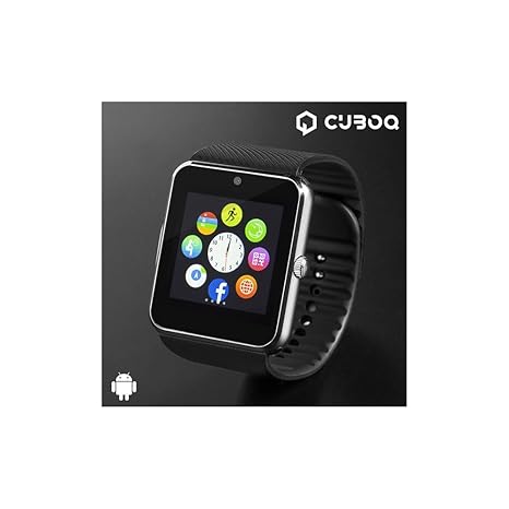 Smartwatch CuboQ Titanium: Amazon.es: Deportes y aire libre