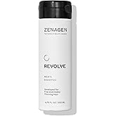 ZENAGEN Revolve Men's Thickening Shampoo | Supports Appearance of Fuller, Healthier-Looking Hair, Developed for Fine & Visibly Thinning Hair, Plant-Based, Color-Safe, 5-Minute Treatment