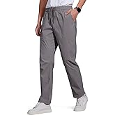FREE SOLDIER Men's Elastic Waist Lightweight Water Resistant Quick-Dry Hiking Outdoor Casual Sweatpants Pants