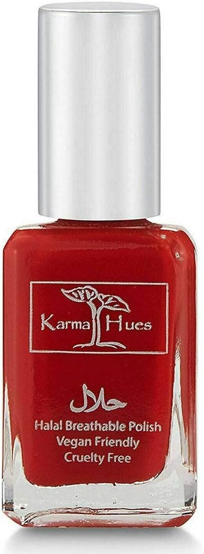 Karma Halal Certified Nail Polish- Truly Breathable Cruelty Free and Vegan - Oxygen Permeable Wudu Friendly Nail Enamel (AABIDAH)