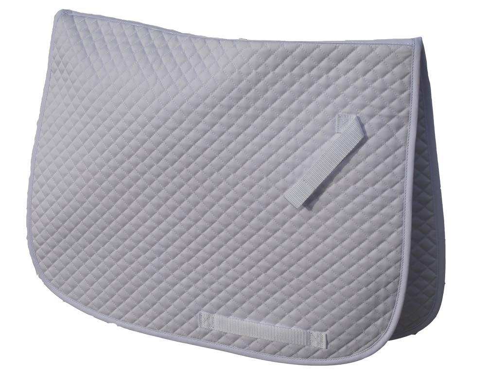 Rhinegold Pro Choice Saddle Pad - Cob - White