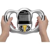 Digital Body Fat Analyzer, Electronic BMI Handheld Body Fat Monitor with LCD Display, Multifunctional Portable Body Fat Measurement Device for Weight Loss, Fitness Monitoring, Personal Health