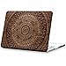 Macbook Retina 15 inch Case,iCasso Art printing Hard shell Plastic protective Case Cover For Macbook Pro15 inch Retina (No CD-ROM)Model A1398 -Mandala&Wood&2