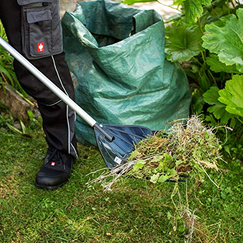 UPP 3-in-1 Hof- und Gartenschaufel | 3 Gartengeräte in Einem: Rechen, Schaufel, Sieb | Zur Pflege von Garten, Teich und… – Bild 7