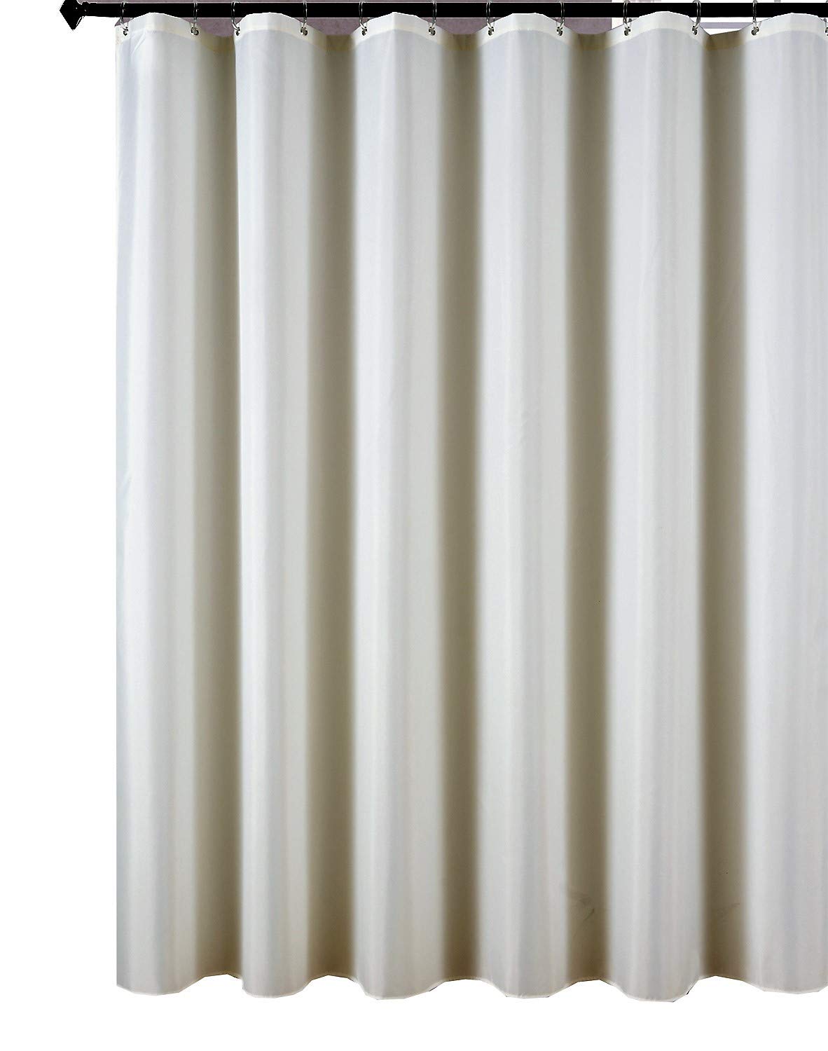 Biscaynebay Fabric Shower Curtain Liner Waterproof Water