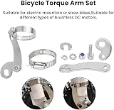 Xiciki Universal Torque Arm Conversion Kit 2 Sets for E-Bike Front/Rear Hub view 6