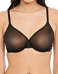 Gossard Women's Glossies Sheer Moulded Bra, Black