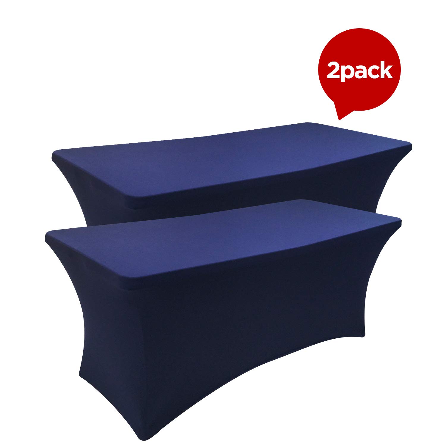 Best 6ft table cloth fitted orange