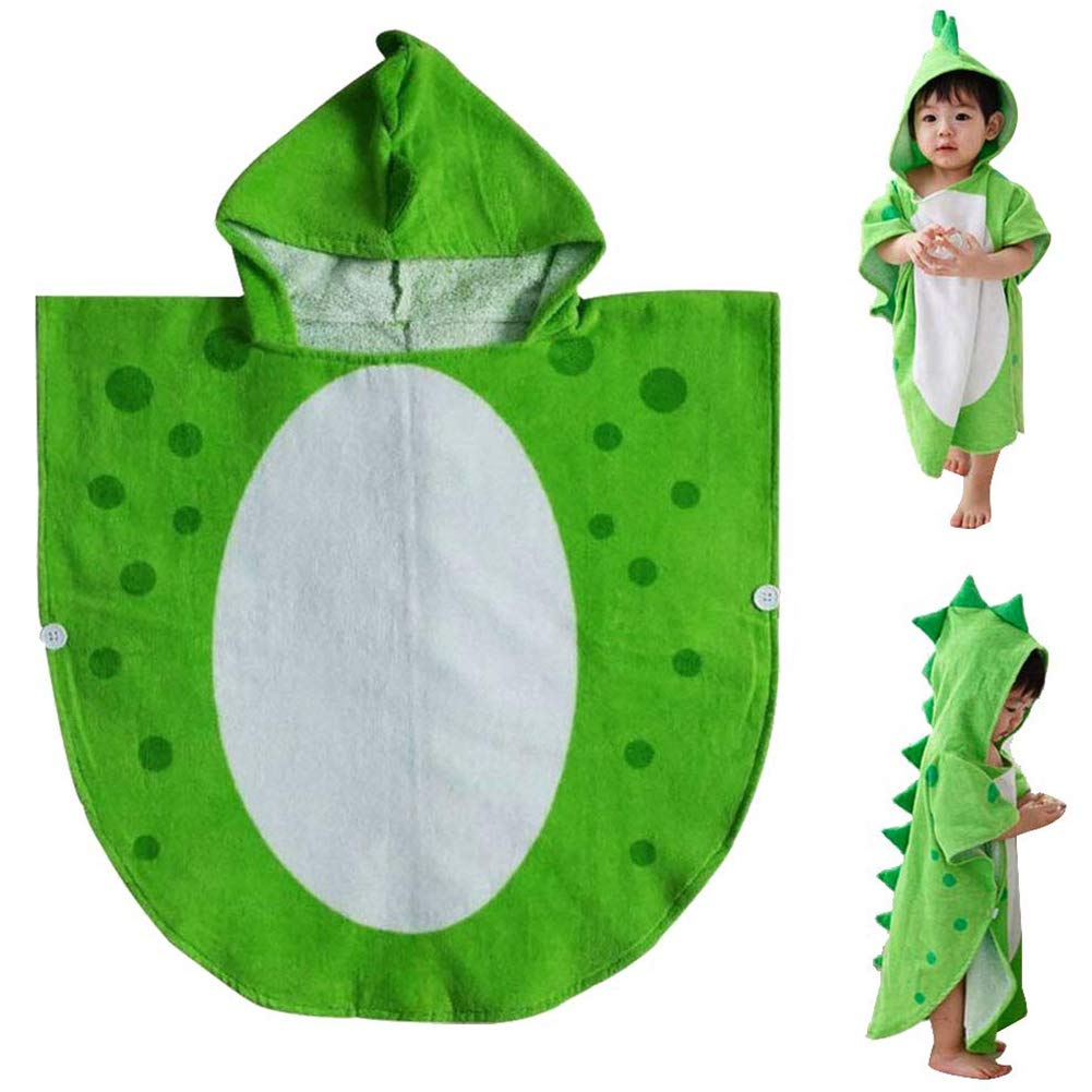 TOOGOO Children Bath Towel Robe Kids Hooded Beach Swimming Poncho