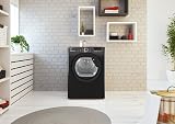 Hoover HLEC8LGB-80 Freestanding Condenser Tumble Dryer 8 kg Sensor Dry Black view 3