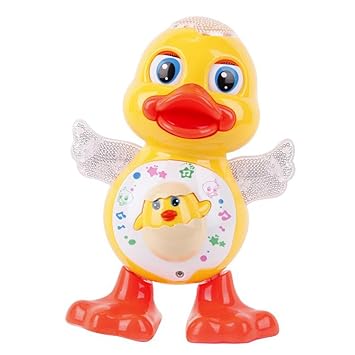 SahiBUY Dancing Duck With Music, Flashing Lights And Real Dancing Action For Kids