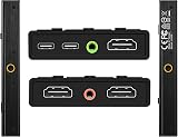 j5create Dual HDMI to USB-C Capture Card 1080p 60Hz Live Video Audio PD 60W view 7