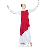 Danzcue Girls Asymmetrical Praise Dance Tunic