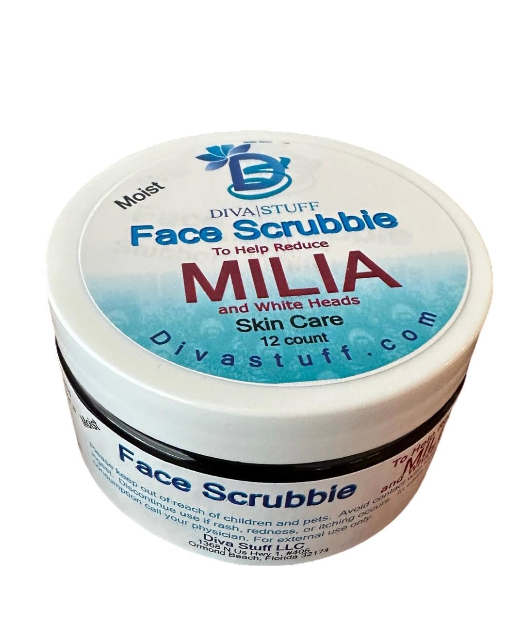 Photo 1 of Diva Stuff Original Facial Scrubbies For Stubborn White Bumps, 12 Piece