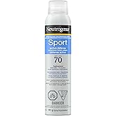 Neutrogena Sport Active Defense SPF 70 Sunscreen Spray, Sweat & Water Resistant Spray Sunscreen with Broad Spectrum UVA/UVB S