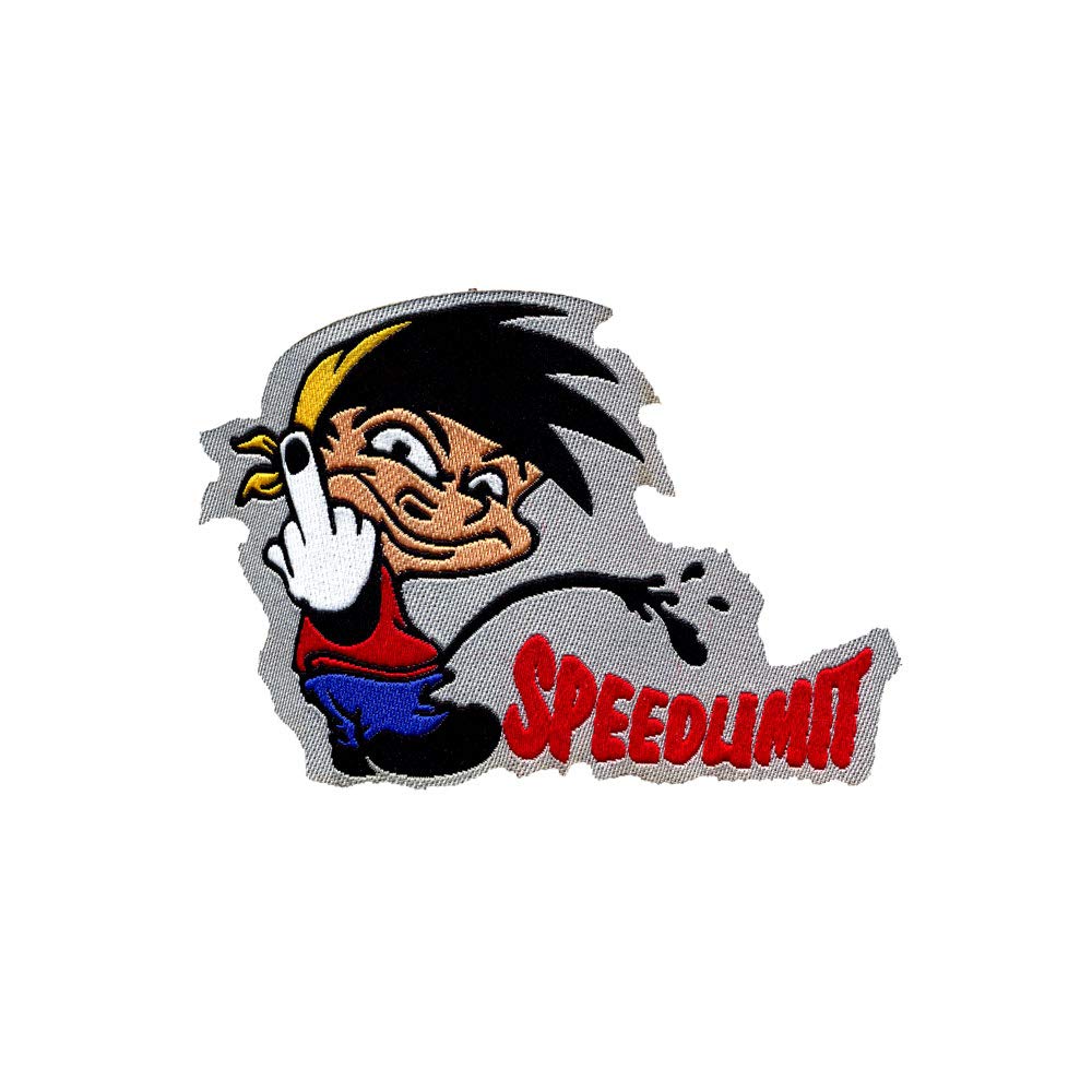 4R Quattroerre.it Sticker Patch Speedlimit For Fabrics, 8.1 x 5.8