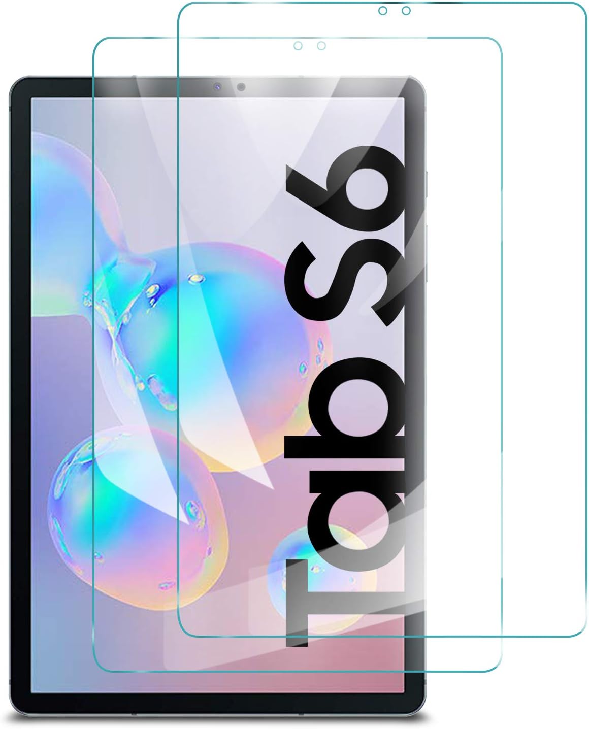 Luibor Screen Protector Compatible with Samsung Galaxy TAB S5E/S6 10.5 Inch 9H HD Tempered Glass Screen Protector - Fitting Samsung Galaxy TAB S5E S6 10.5 Inch Tablet (1pcs)