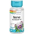 SOLARAY Nerve Blend SP-14 | Homeopathic Nutrients | Healthy Relaxation, Calming & Sleep Support | 50 Serv | 100 VegCaps