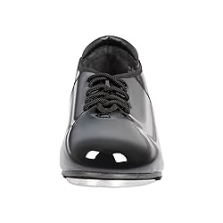Linodes PU Leather Lace Up Tap Shoe Dance Shoes for
