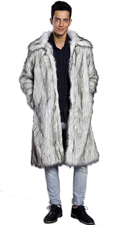 casaco de pele sintetica masculino