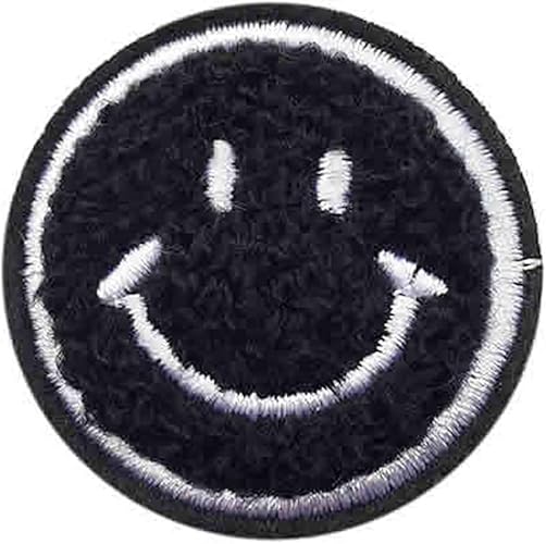 Amazon スマイル ワッペン 刺繍ワッペン 縦3 8cm 横3 8cm ニコちゃん にこちゃん Smile アップリケ 手芸 かわいい Wappen 小物 ケア用品 通販