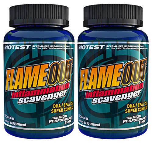 Flameout® Omega-3 Fish Oil, 2 Pack (180 Softgels) (Best Fish Oil For Inflammation)